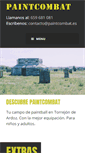 Mobile Screenshot of paintcombat.es